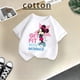 thumbnail image 2 of Marca Linda Minnie Verano Niños Camiseta de Algodón Lindo Dibujos Animados de Disney Niños Niñas Moda Casual Camiseta de Cuello Redondo Ropa para Niños, 2 of 5