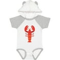 thumbnail image 3 of Inktastic Lobster Cute Ocean Creature Boys or Girls Baby Bodysuit, 3 of 5