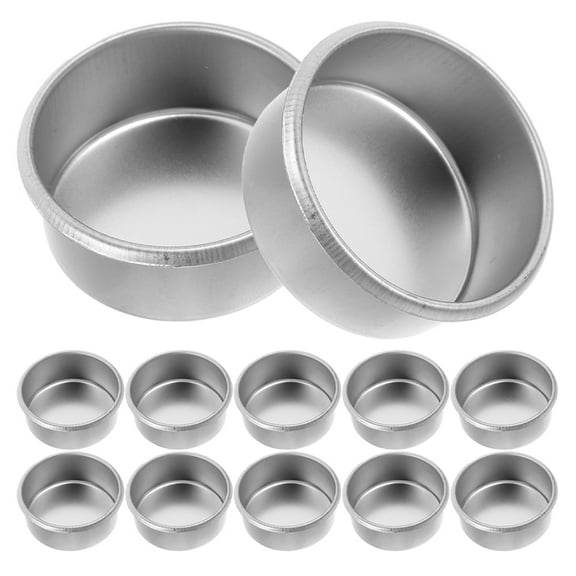 Worgeous  15 Pcs Desktop Small Aroma Candle Holder Frankincense Burner Silver