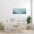 thumbnail image 2 of Stupell Industries Unicorn Flamingo Tropical Pool Water Floats, 17 x 40, Design by Make Much Studios, 2 of 5