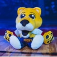 thumbnail image 4 of Bleacher Creatures Denver Nuggets Rocky 8" Kuricha Sitting Mascot Plush, 4 of 5