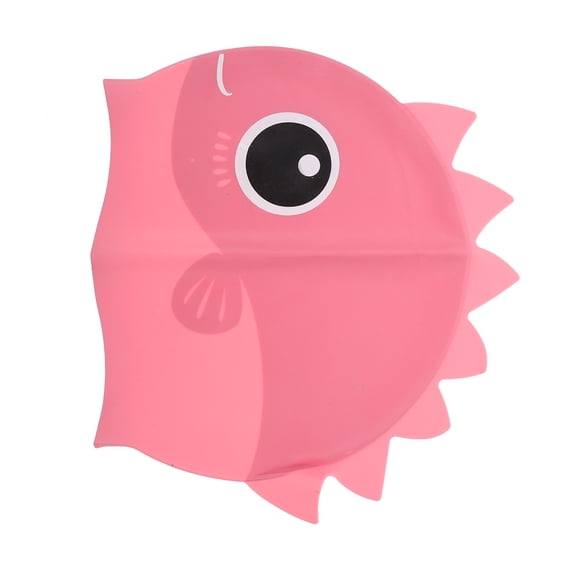 Gorro de baño impermeable para niños y niñas con diseño de dinosaurios.
