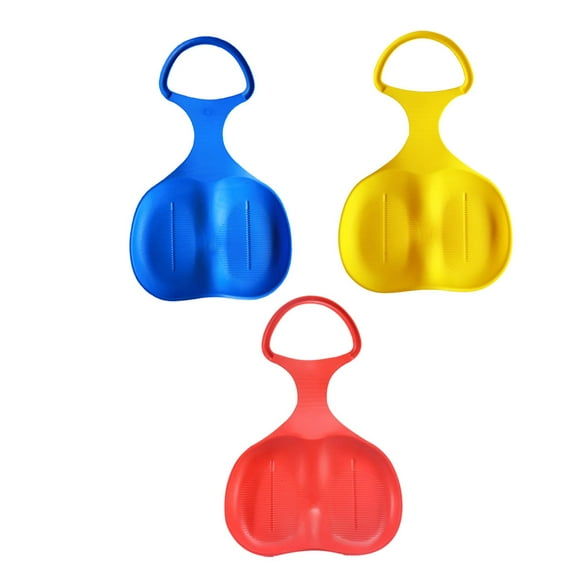 Guangmc Snow Sled 2-Pack for Kids & Adults - Portable Ski Board