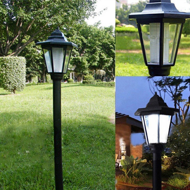 Solar Lamp Post Lights Outdoor 2 Pack ,Outdoor Post Lights Waterproof