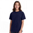 thumbnail image 4 of Couver Boys Cotton Active Short Sleeve Crewneck Shirt 1 Piece, Navy, Small, 4 of 9