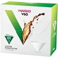 thumbnail image 1 of FZC-Hario V60 Paper Coffee Filter, Size 01, White, 100ct Box, 1 of 4