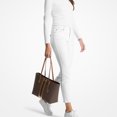 thumbnail image 3 of Michael Kors Women's Sheila Large Signature Logo and Metallic Tote Bag (Brown), 3 of 4
