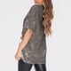 thumbnail image 4 of Promotional activities!Women's Fashion O Neck Short Sleeve Workwear With Pockets Printed Tops Summer Tops For Women, 4 of 7