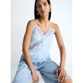 thumbnail image 4 of Devil Wears Prada Scoop Collection Women's Lace Trim Blouse, Sizes XS-XXL, 4 of 5