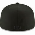 thumbnail image 4 of Men's New Era Black Cincinnati Reds Primary Logo Basic 59FIFTY Fitted Hat, 4 of 5