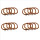 thumbnail image 1 of 16 Piezas Aros de Bordado Octágono Juego de de Punto de de Madera Imitada de Exhibición para Manualidades de Arte Coser Y Colgar Una Mano, 1 of 8