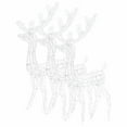 thumbnail image 2 of vidaXL Reindeer Christmas Decoration LEDs Pre-Lit Christmas Lighting Acrylic, 2 of 8