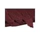 thumbnail image 3 of INSPIRAR CHIC Pañuelo de Cabeza de Rombo Plisado para Mujeres, Bufandas de Color Sólido, Neckerchief Bandana Color Rojo Vino 40.94x16.54"(L*W), 3 of 5