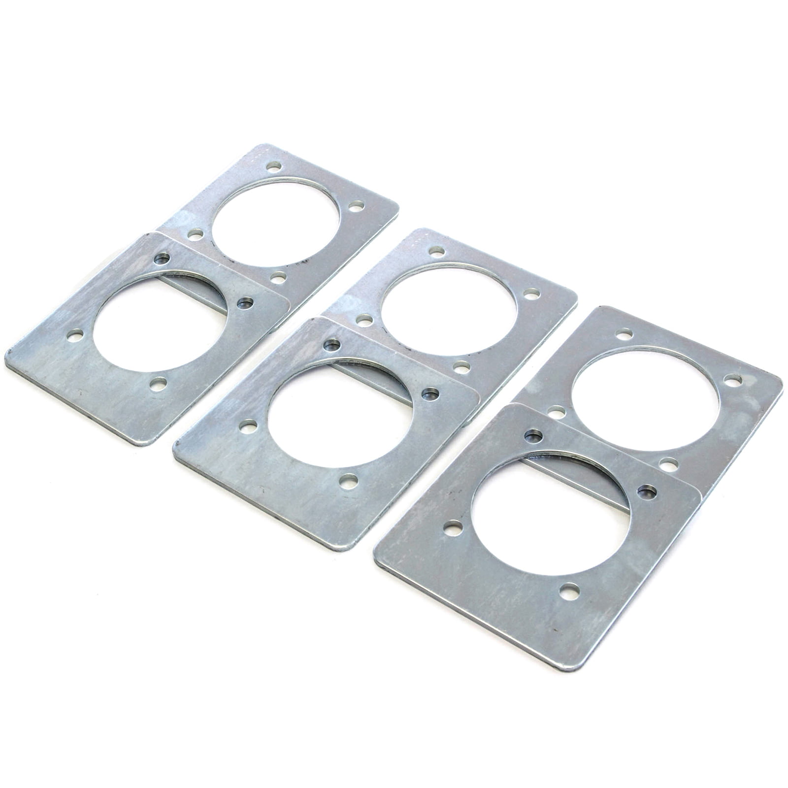 6) Backing Plate Mounting Plates for D Ring Plate Tie Down Recessed ...