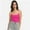Hotpink, variant on Women's Square Neck Tank Top Spaghetti Strap Shirt Summer Going Out Basic Camisole