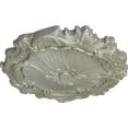 thumbnail image 3 of Ekena Millwork 16 3/4"OD x 1 3/8"P Plymouth Ceiling Medallion (Fits Canopies up to 1 5/8"), Hand-Painted Flash Gold, 3 of 6