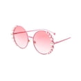 thumbnail image 1 of fastboy Lunettes de Soleil Rondes Perle ins, Lunettes de Soleil en Métal Transfrontalières, 1 of 9