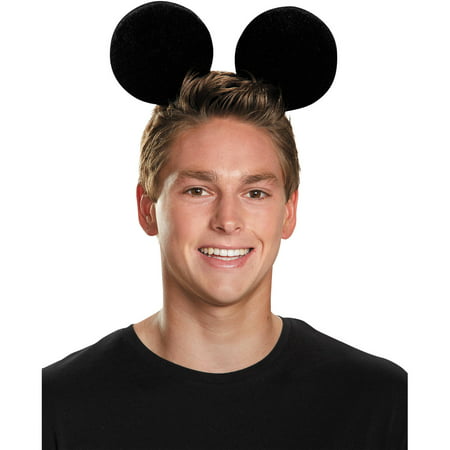 Deluxe Exclusive Mickey Mouse Ears Adult Halloween