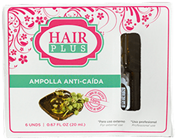 Ampollas Anti-Caida Hair Plus 6 Unidades