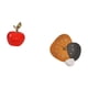 thumbnail image 5 of Estatua,Escultura de fruta artificial,estatua y artesanía,Colección de figuras de cerámica para decoración del hogar,Reloj de pared,Reloj de pared moderno Reloj decorativo Reloj de pared, 5 of 8