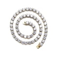 thumbnail image 4 of Women's Lab Grown Diamond Tennis Chain - 14K Yellow Gold, 4 of 5