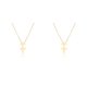 thumbnail image 4 of Minnieouse Collar de la amistad Ins ajustable Durable a prueba de herrumbre Superficie lisa Ligero Accesorio de moda Sagitario dorado Sagitario dorado 2piezas Minnieouse CBP198532, 4 of 6