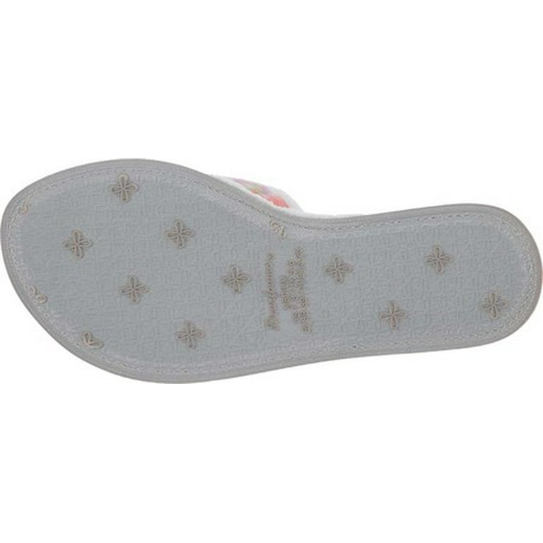 Women's beatrice microfiber terry slide with quilted vamp slipper clearance