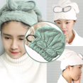 thumbnail image 2 of Jseng [Nueva Actualización] Gorro De Toalla De Secado De Cabello De Microfibra Gorro De Ducha De Cabello De Secado Rápido Extra Suave Y Ultra Absorbente Para Niñas Y Mujeres, 2 of 5