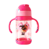 Shaun the Sheep Spill Proof Toddler Straw Cup with Handle,12 fl oz for Boys Girls 12 Month+ Pink