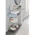 thumbnail image 3 of Wire Shelf Rubbermaid de 4 niveles, níquel satinado de alta resistencia, 3 of 8