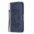 thumbnail image 2 of Dteck Case For Redmi Note 7 Elegant Embossed Butterfly Cash Slots Bookstyle Wallet PU Leather Durable Magnetic Closure Flip Kickstand Shockproof Compatible Xiaomi Redmi Note 7 , Blue, 2 of 2