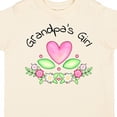 thumbnail image 4 of Inktastic Grandpa's Girl Heart Flowers Girls Toddler T-Shirt, 4 of 5