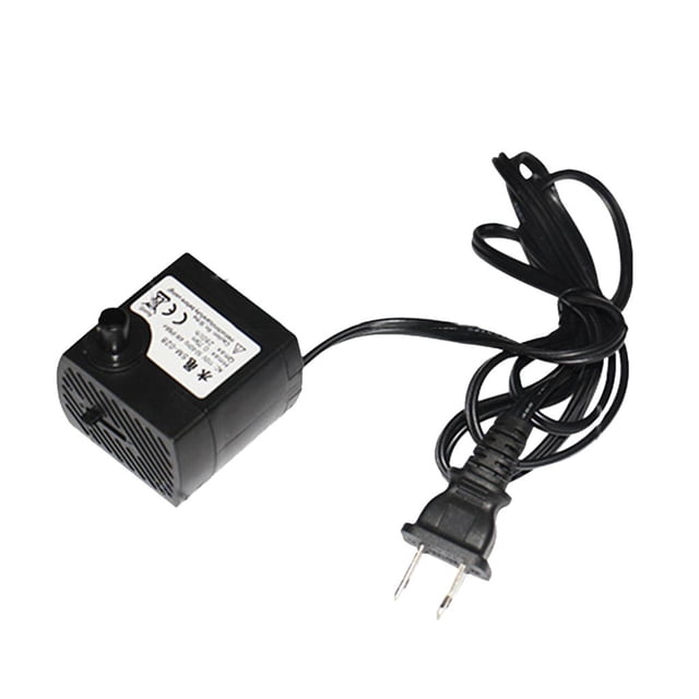 2w Sumergible Bomba De Agua Acuario Estanque Fuente Agua Hidropónica Yuyangstore Bomba sumergible Aquarium Pond