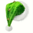 thumbnail image 4 of Festive Long Santa Hat With Jingle For And Holiday Party Novelty, 4 of 6