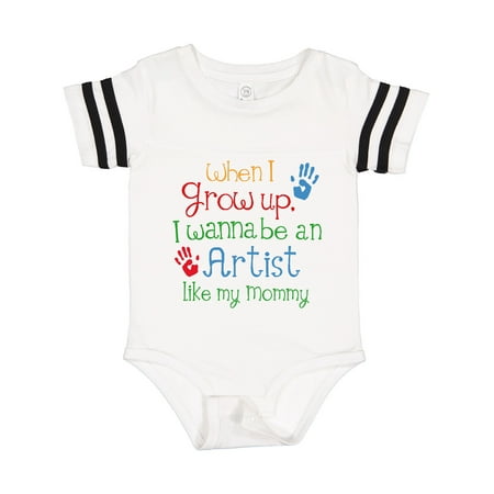 

Inktastic Artist Like Mommy Gift Baby Boy or Baby Girl Bodysuit