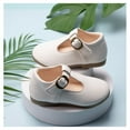 Meckior Toddler Girls Dress Shoes Little Girls Mary Jane Soft Sole