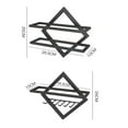 thumbnail image 2 of Metal Rústico Para Vino, Soporte Colgante Para Copa De Vino, Estante De Almacenamiento De Cocina Para El Hogar Para Restaurantes, Clubes, Bares Speravity HA043649-02, 2 of 6