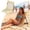Yellow, variant on Folding Beach Chair Lightweight Portable Poolside Chair with Backrest Striped Lounge Seat for Adults Camping Picnic Patio Lawn Tailgate BBQ Sports Events Travel Hiking 15X30 Inch
