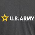 thumbnail image 3 of CafePress - U.S. Army® White And Gold Horizontal Logo T Shirt - Mens Comfort Colors Shirt, 3 of 5