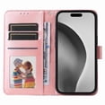thumbnail image 5 of Funda tipo cartera GANGXUN para iPhone 16 Pro , diseño girasol, cuero PU, soporte, cierre magnético, tarjetero, 5 of 5