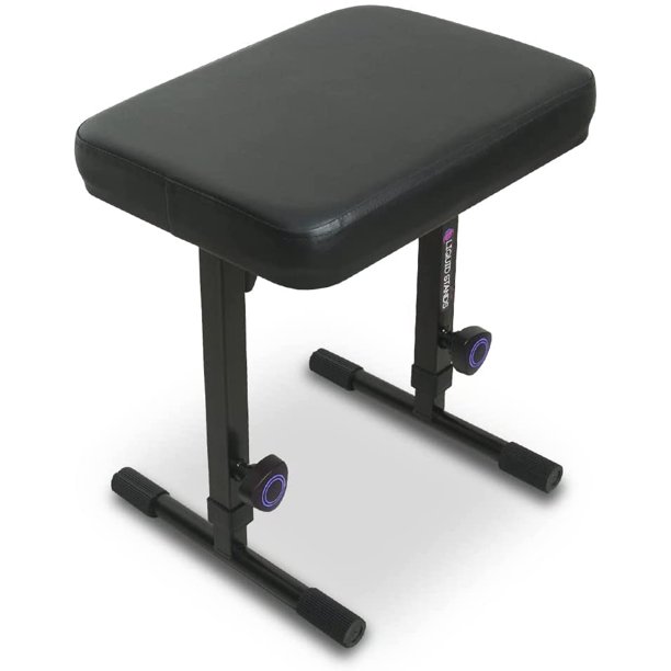 Liquid Stands Padded Keyboard Piano Bench Seat - Portable Keyboard