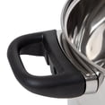 thumbnail image 5 of Bateria de Cocina 7 Pzas ColorHome Tricapa Acero Inox Negro, 5 of 5