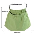 thumbnail image 4 of Billuyoard Bolsa de recolección de frutas Bolsa de recolección de malezas Recolector de gran capacidad Canasta de bolsillo Recolección de manos libres Jardín y Patio Verde Billuyoard HA011682-03B, 4 of 6
