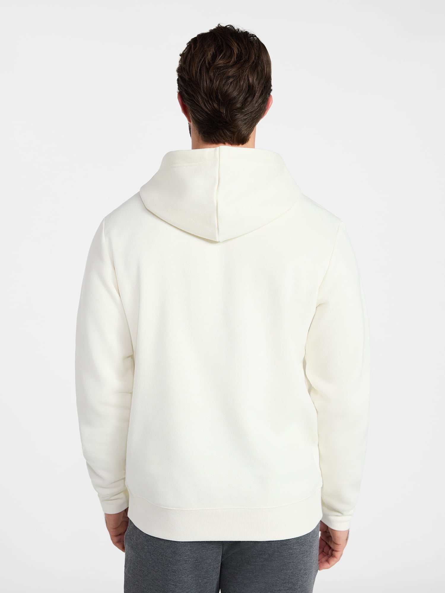 Athletic Works Men's & Big & Tall Men's Fleece Hoodie Sweatshirt, Sizes XS-4XLT