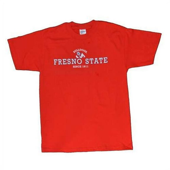 Fresno State Bulldogs T-shirt - Team Logo, Red