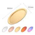 thumbnail image 7 of Travelwant Stainless Steel Plates, Metal Dinner Dishes for Adults, Reusable and Dishwasher Safe, Serving Camping Salad Plate for Home, Outdoor Camping, Snack and BBQ, 7 of 7