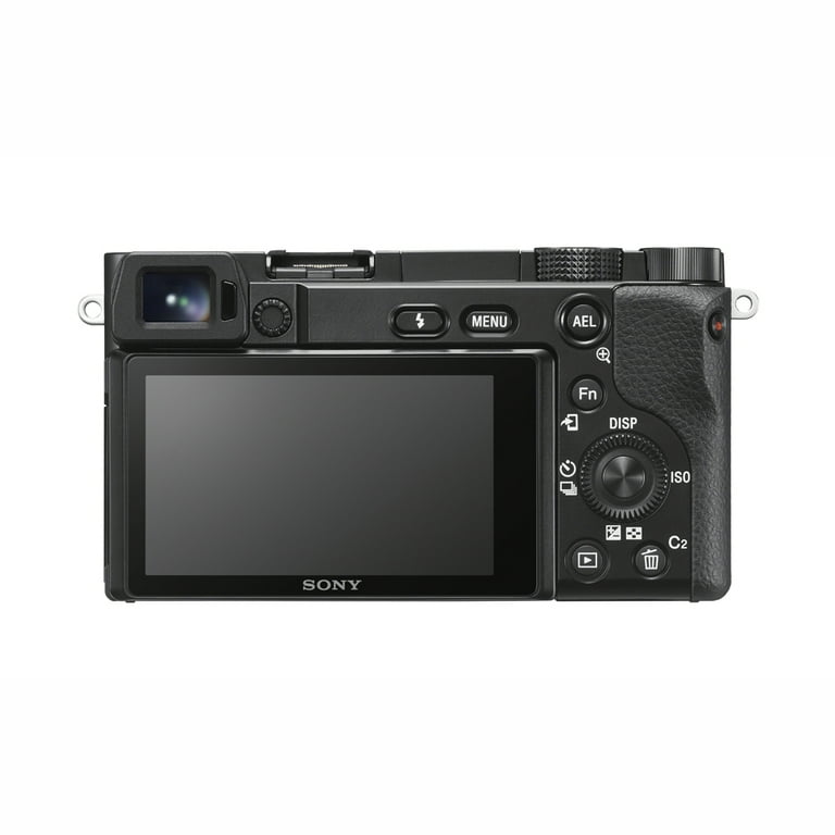 Sony Alpha 6100 24.2MP Mirrorless Camera Body Only, Black, 4K