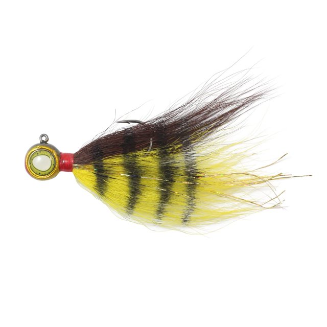 Northland Tackle DVBJ3-12 Deep-Vee Bucktail Jig - Walleye, 1/8 OZ