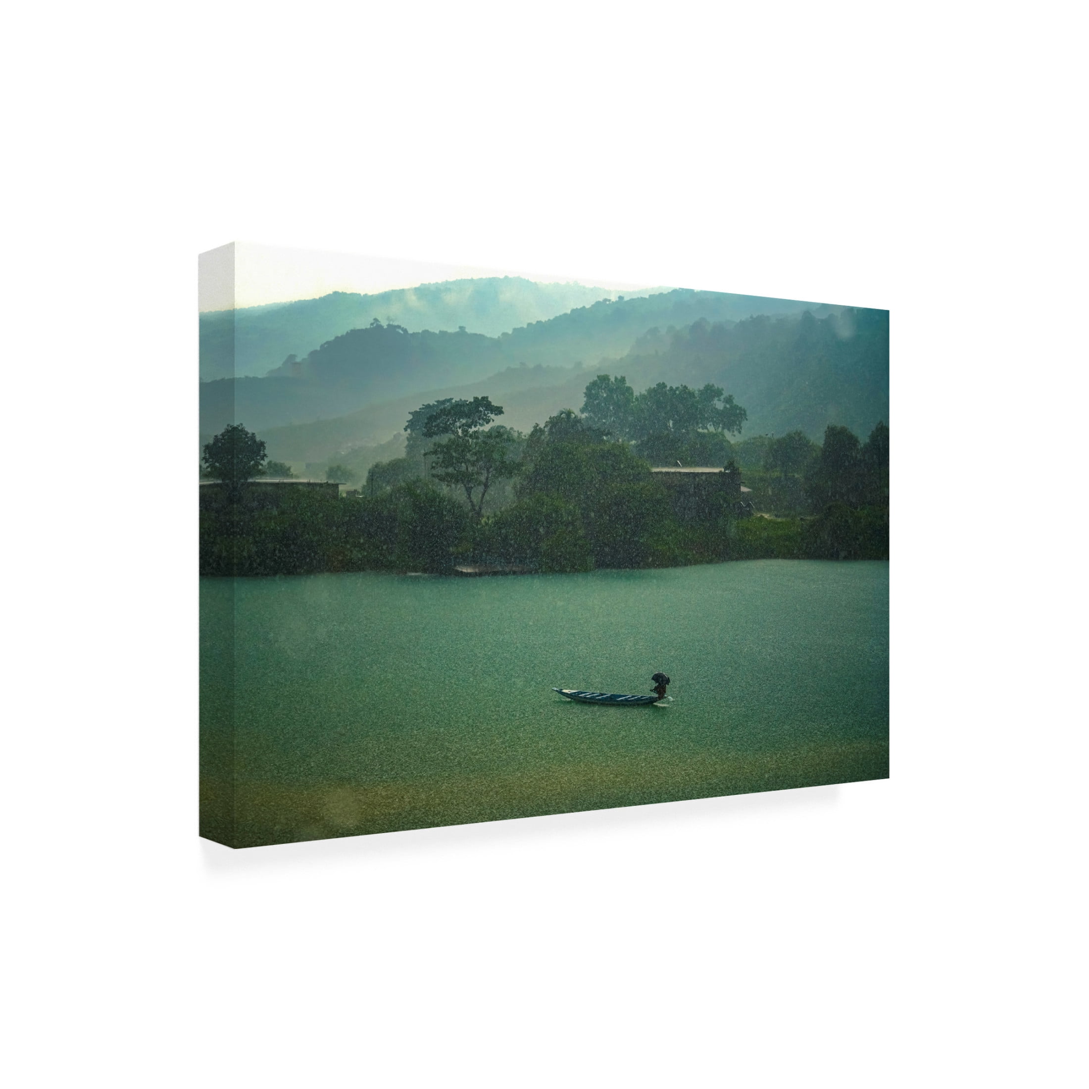 Trademark Fine Art Zabed Hasnain Chowdhury Monsoon Beauty Canvas Wall Art