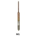 thumbnail image 3 of M1 M1.2 M1.4 M1.6 M1.7 M1.8 Mini Machine Metric Thread HSS Screw Tap Drill Bit, 3 of 7